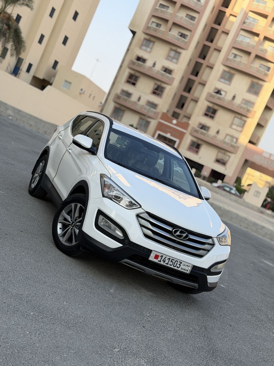 Bhd 2950, Hyundai Santa Fe, 2016, Automatic, 162108 Km, Zero Accident In History Bahrain Agency