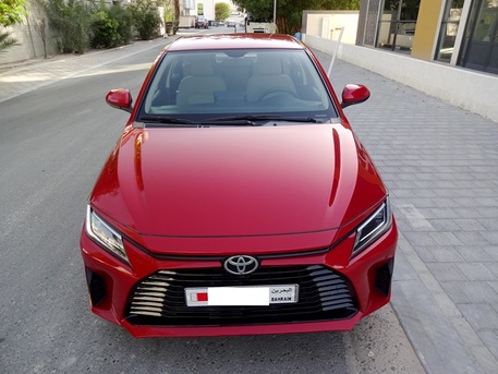 Bhd 5400, Toyota Yaris, 2024, Automatic, 28000 Km, 1.5 L Red Single User Less Km Well Maintained Urgent Sale