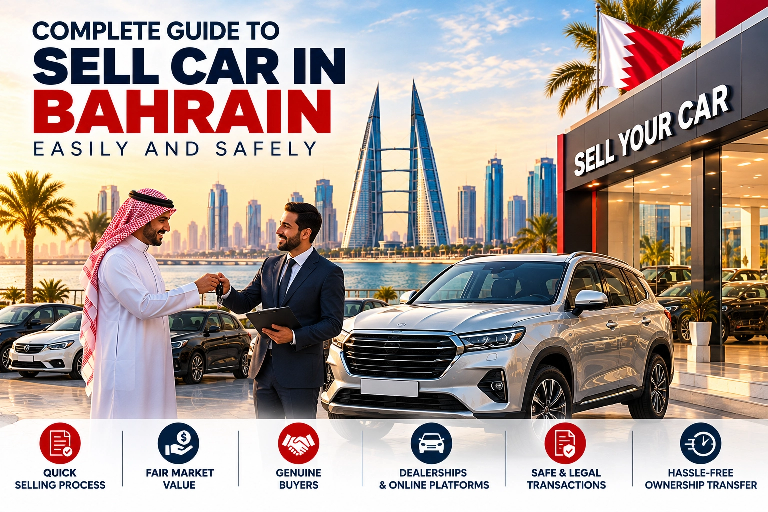 Sell car in Bahrain