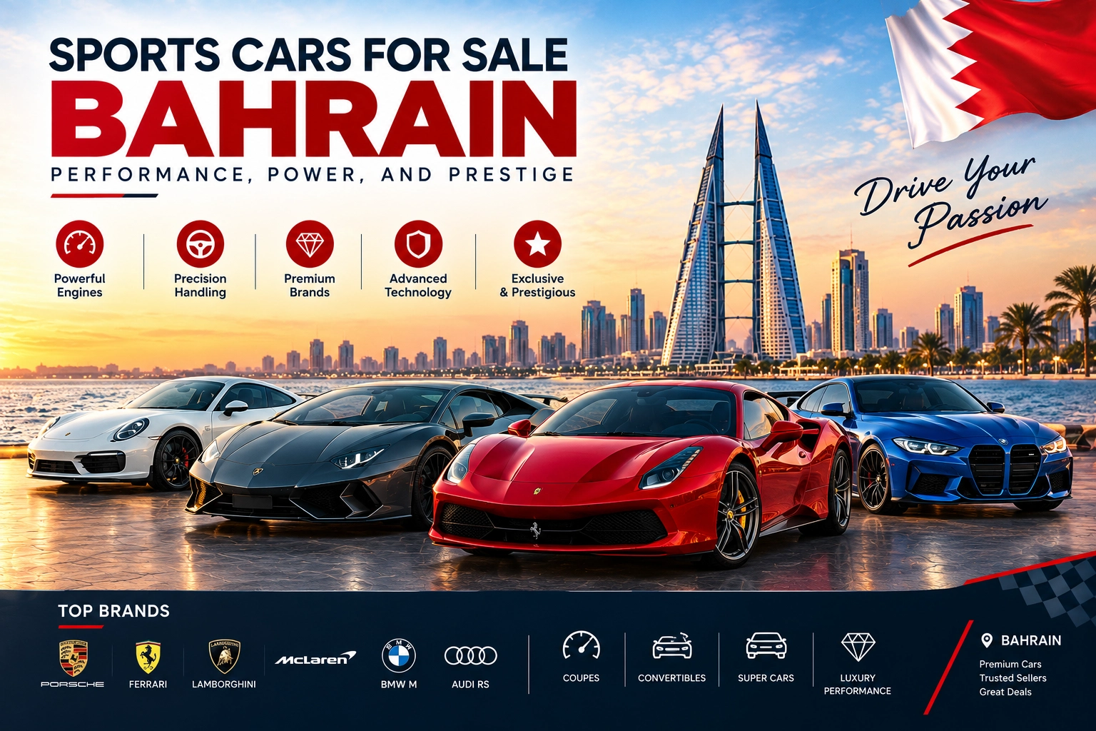 Sports cars for sale Bahrain