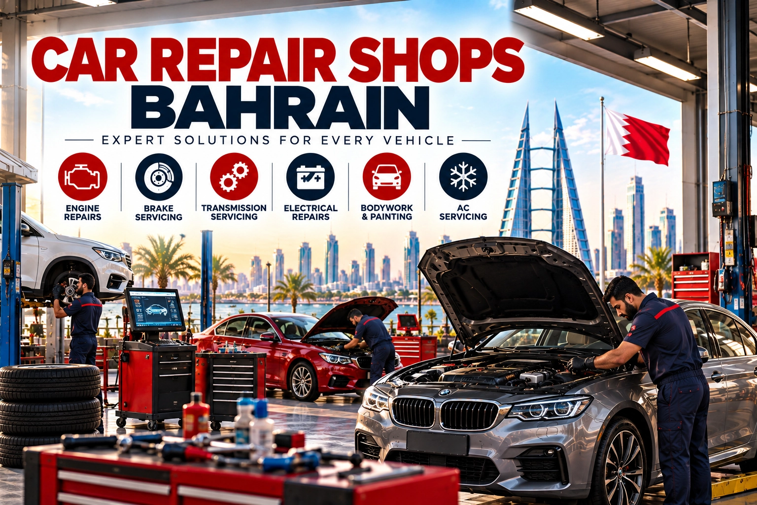 Car repair shops Bahrain