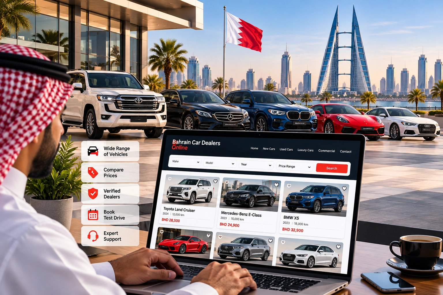 Bahrain car dealers online