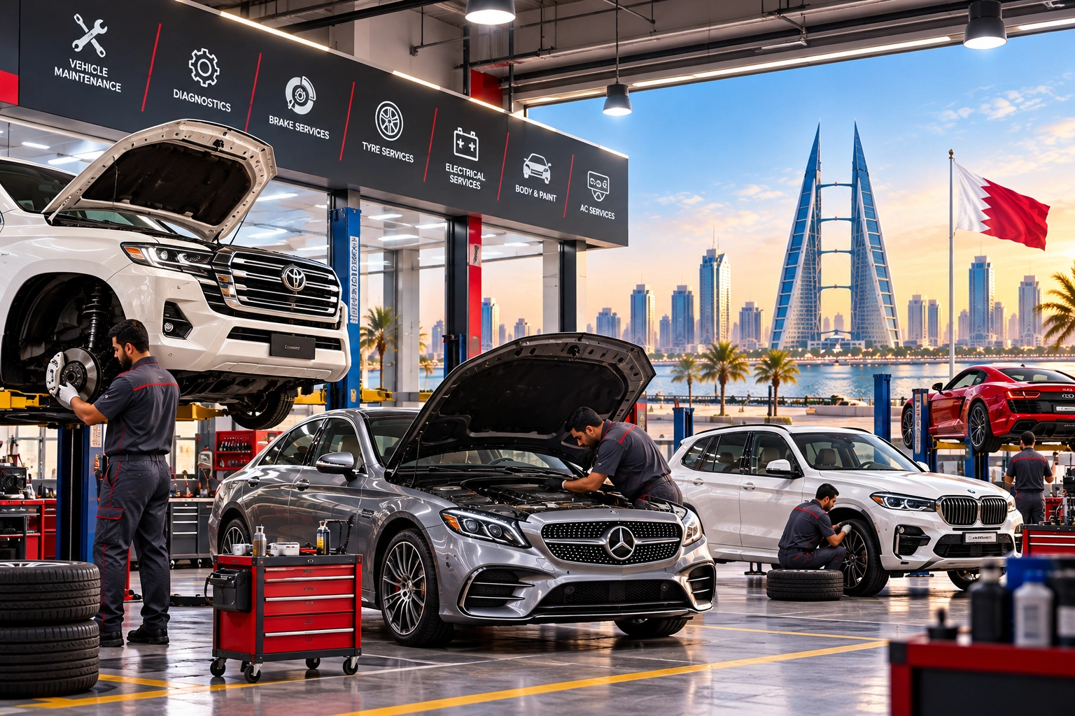 Bahrain automotive services